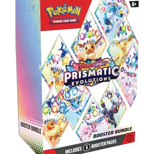 Pokémon TCG Scarlet & Violet Prismatic Evolutions Booster Bundle with 6 booster packs – buy in UAE