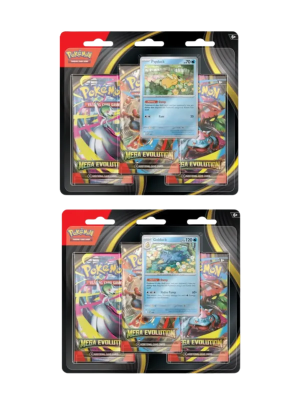 Pokemon TCG: ME01 Mega Evolution 3-Pack Blister (Random)