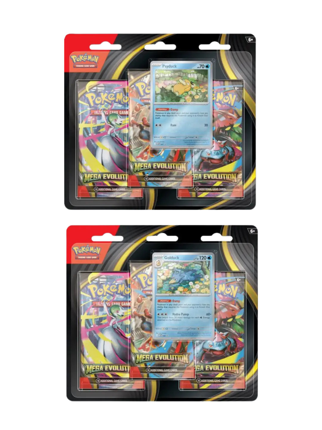Pokemon TCG: ME01 Mega Evolution 3-Pack Blister (Random)
