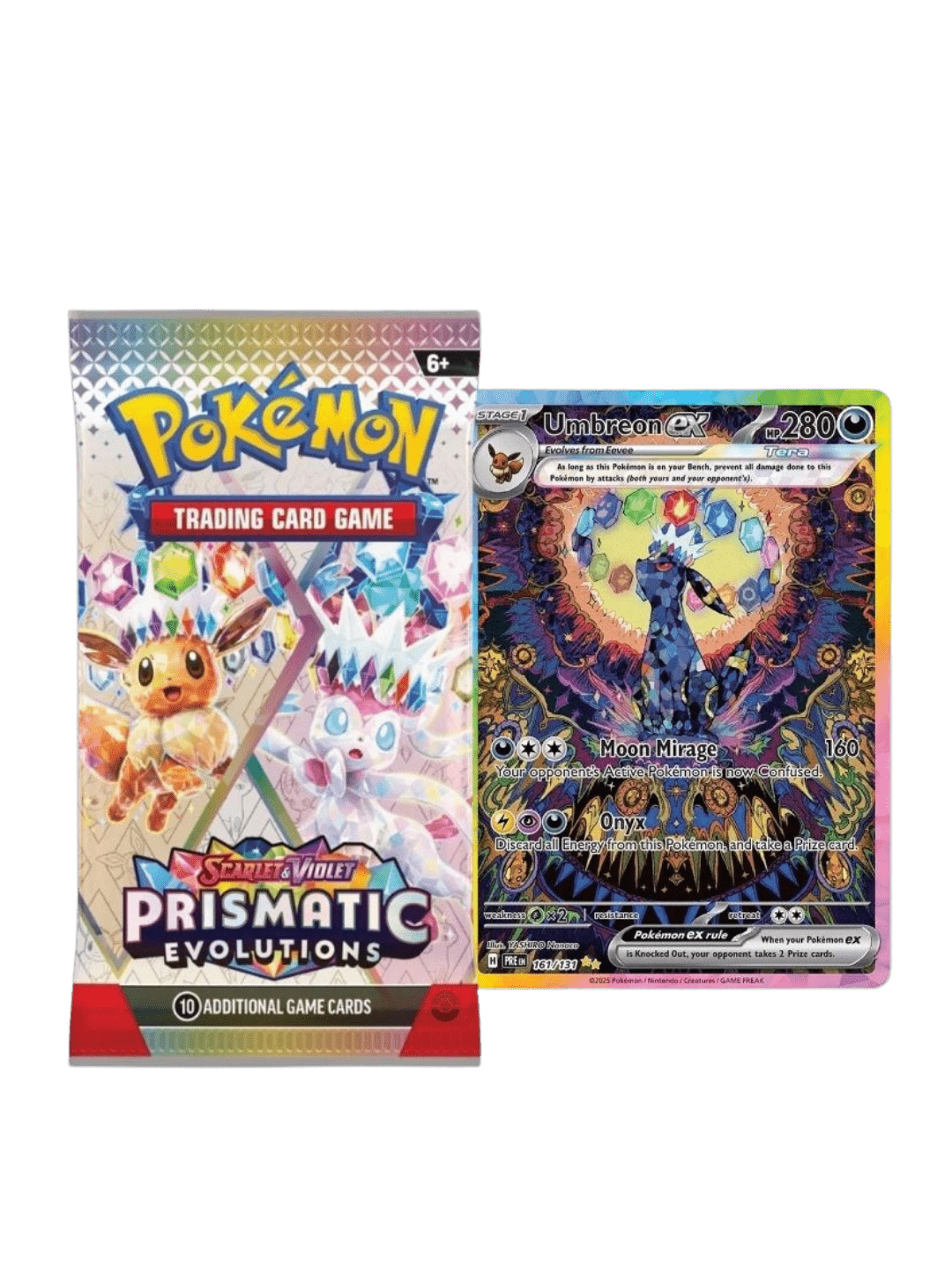 Pokémon TCG: Scarlet & Violet - Prismatic Evolutions Booster Pack (English) | Buy Pokémon Cards in Dubai
