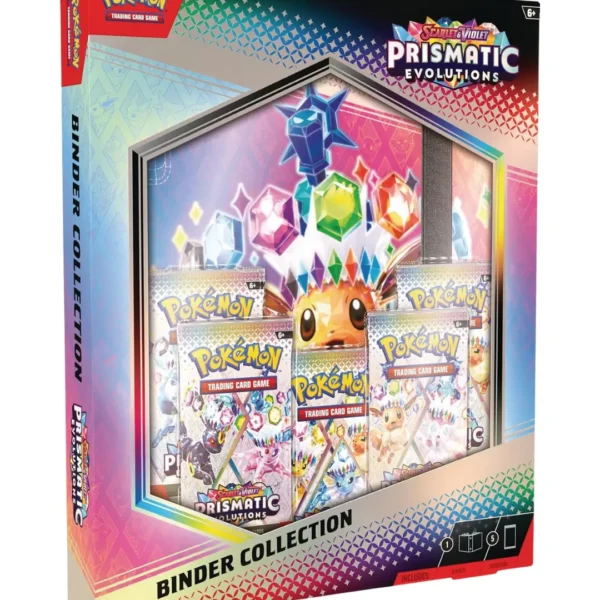 Pokémon TCG: Scarlet & Violet - Prismatic Evolutions Binder Collection (English) | Buy Pokémon Cards in Dubai