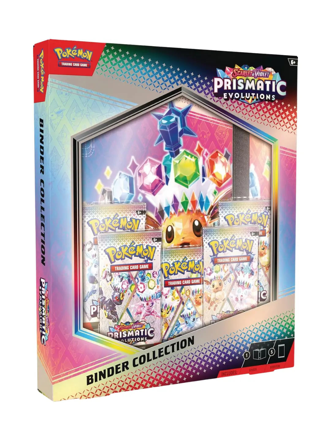 Pokemon TCG: Scarlet & Violet - Prismatic Evolutions Binder Collection (English) | Buy Pokemon Cards in Dubai