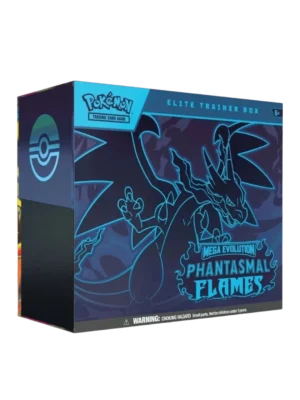 Pokémon TCG: Mega Evolution 02: Phantasmal Flames Elite Trainer Box (ETB): English Edition - UAE