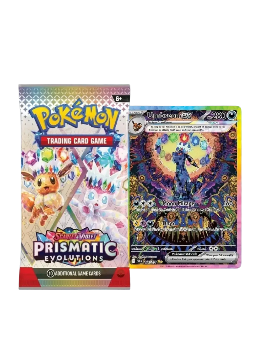 Pokémon TCG: Scarlet & Violet - Prismatic Evolutions Booster Pack (English)
