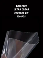 Epic TCG Vault Premium Penny Sleeves - Ultra Clear Protective Card Sleeves (100 Pcs)